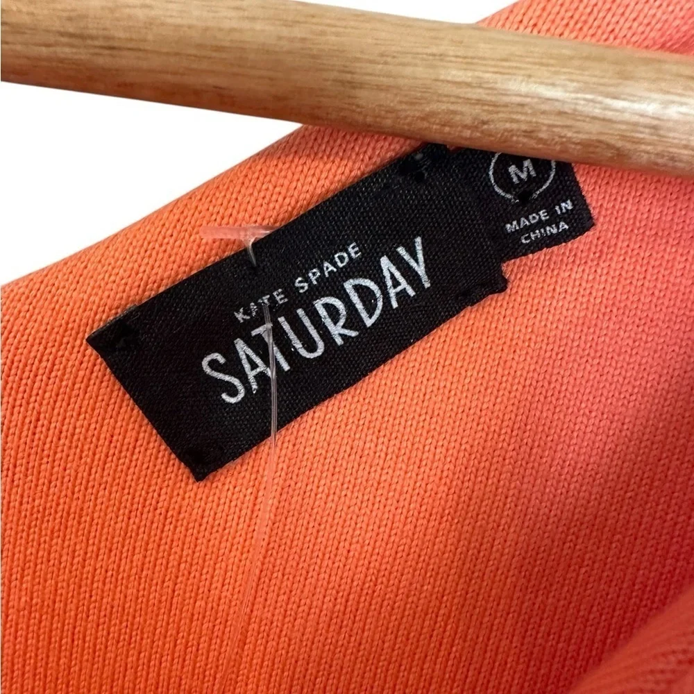 NWT Kate spade cut out pencil dress peach M
